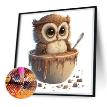Load image into Gallery viewer, Diamond Painting - Full Round - owl (30*30CM)