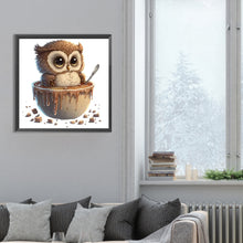 Load image into Gallery viewer, Diamond Painting - Full Round - owl (30*30CM)
