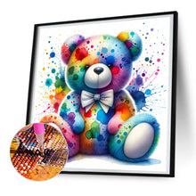 Load image into Gallery viewer, Diamond Painting - Full Round - rainbow bear (30*30CM)