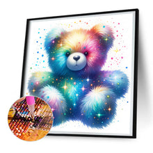 Load image into Gallery viewer, Diamond Painting - Full Round - rainbow bear (30*30CM)