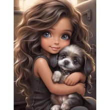 Load image into Gallery viewer, Diamond Painting - Full Square - little girl (30*40CM)