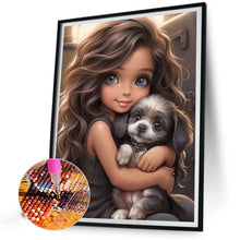 Load image into Gallery viewer, Diamond Painting - Full Square - little girl (30*40CM)