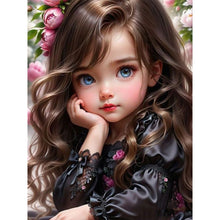Load image into Gallery viewer, Diamond Painting - Full Square - little girl (30*40CM)