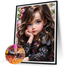 Load image into Gallery viewer, Diamond Painting - Full Square - little girl (30*40CM)