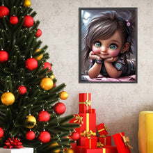 Load image into Gallery viewer, Diamond Painting - Full Square - little girl (30*40CM)