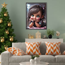 Load image into Gallery viewer, Diamond Painting - Full Square - little girl (30*40CM)