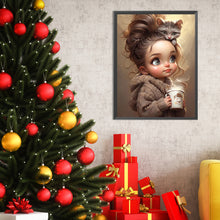 Load image into Gallery viewer, Diamond Painting - Full Square - little girl (30*40CM)