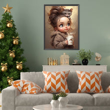 Load image into Gallery viewer, Diamond Painting - Full Square - little girl (30*40CM)