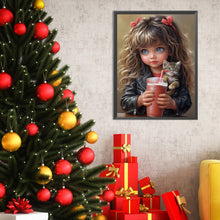 Load image into Gallery viewer, Diamond Painting - Full Square - little girl (30*40CM)