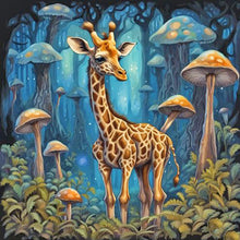 Load image into Gallery viewer, Diamond Painting - Full Round - Forest animals-giraffe (40*40CM)