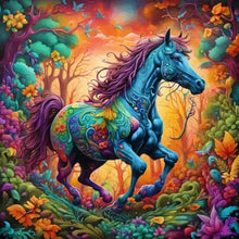 Load image into Gallery viewer, Diamond Painting - Full Round - horse (40*40CM)