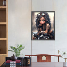 Load image into Gallery viewer, Diamond Painting - Full Round - sweet cool girl (40*50CM)