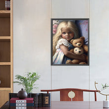 Load image into Gallery viewer, Diamond Painting - Full Round - sweet cool girl (40*50CM)