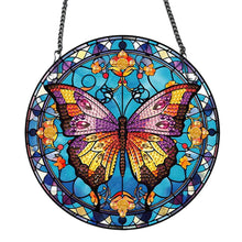 Load image into Gallery viewer, Acrylic Butterfly Single-Sided Diamond Painting Hanging Pendant for Wall Decor