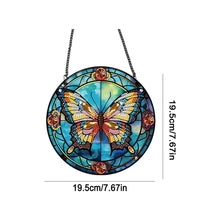 Load image into Gallery viewer, Acrylic Butterfly Single-Sided Diamond Painting Hanging Pendant for Wall Decor