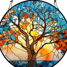 Load image into Gallery viewer, Acrylic Willow Tree Single-Sided Diamond Art Hanging Pendant for Home Wall Decor