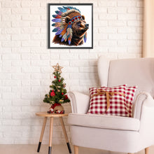 Load image into Gallery viewer, Diamond Painting - Partial Special Shaped - indian bear (30*30CM)