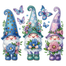 Load image into Gallery viewer, Diamond Painting - Partial Special Shaped - Garden Gnome (30*30CM)