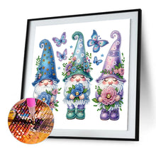 Load image into Gallery viewer, Diamond Painting - Partial Special Shaped - Garden Gnome (30*30CM)