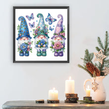 Load image into Gallery viewer, Diamond Painting - Partial Special Shaped - Garden Gnome (30*30CM)