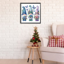 Load image into Gallery viewer, Diamond Painting - Partial Special Shaped - Garden Gnome (30*30CM)