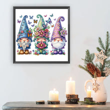 Load image into Gallery viewer, Diamond Painting - Partial Special Shaped - Garden Gnome (30*30CM)