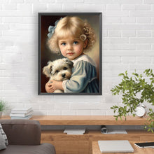 Load image into Gallery viewer, Diamond Painting - Full Round - girl (30*40CM)