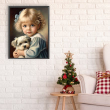 Load image into Gallery viewer, Diamond Painting - Full Round - girl (30*40CM)