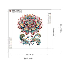 Load image into Gallery viewer, Diamond Painting - Partial Special Shaped - Gorgeous flowers (30*30CM)