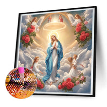 Load image into Gallery viewer, Diamond Painting - Full Round - Jesus and the Virgin (30*30CM)