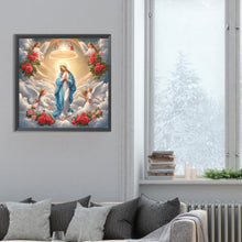 Load image into Gallery viewer, Diamond Painting - Full Round - Jesus and the Virgin (30*30CM)