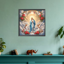 Load image into Gallery viewer, Diamond Painting - Full Round - Jesus and the Virgin (30*30CM)