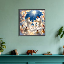 Load image into Gallery viewer, Diamond Painting - Full Round - Jesus and the Virgin (30*30CM)