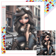 Load image into Gallery viewer, Diamond Painting - Full Square - cool girl (30*40CM)