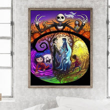 Load image into Gallery viewer, Diamond Painting - Full Round - zombie bride (50*60CM)