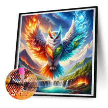 Load image into Gallery viewer, Diamond Painting - Full Round - flying owl (30*30CM)