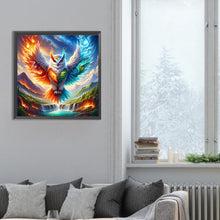 Load image into Gallery viewer, Diamond Painting - Full Round - flying owl (30*30CM)