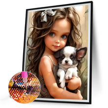 Load image into Gallery viewer, Diamond Painting - Full Square - cool girl (40*50CM)