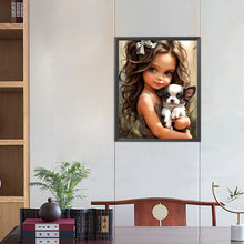 Load image into Gallery viewer, Diamond Painting - Full Square - cool girl (40*50CM)