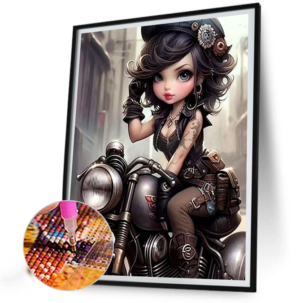 Diamond Painting - Full Square - cool girl (40*50CM)