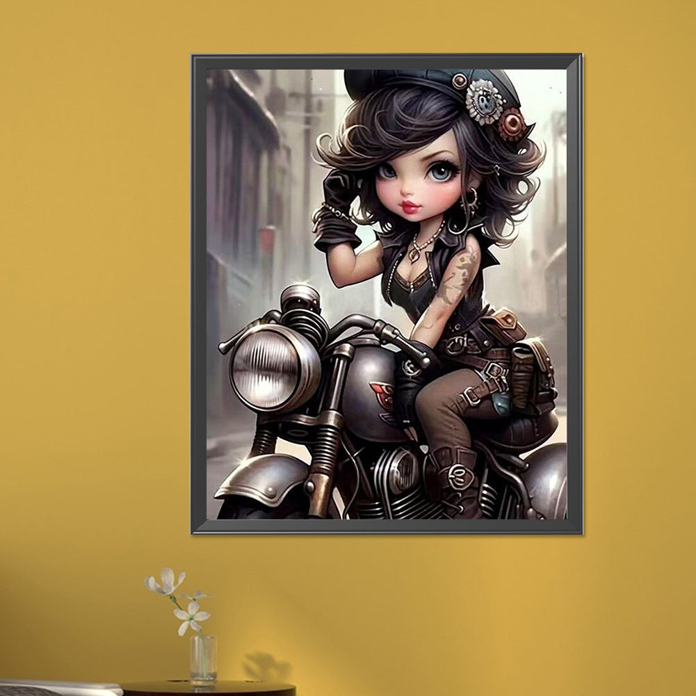Diamond Painting - Full Square - cool girl (40*50CM)
