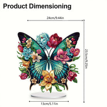 Load image into Gallery viewer, Butterfly Diamond Painting Desktop Ornaments for Home Office Desktop Decor