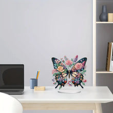 Load image into Gallery viewer, Butterfly Diamond Painting Desktop Ornaments for Home Office Desktop Decor