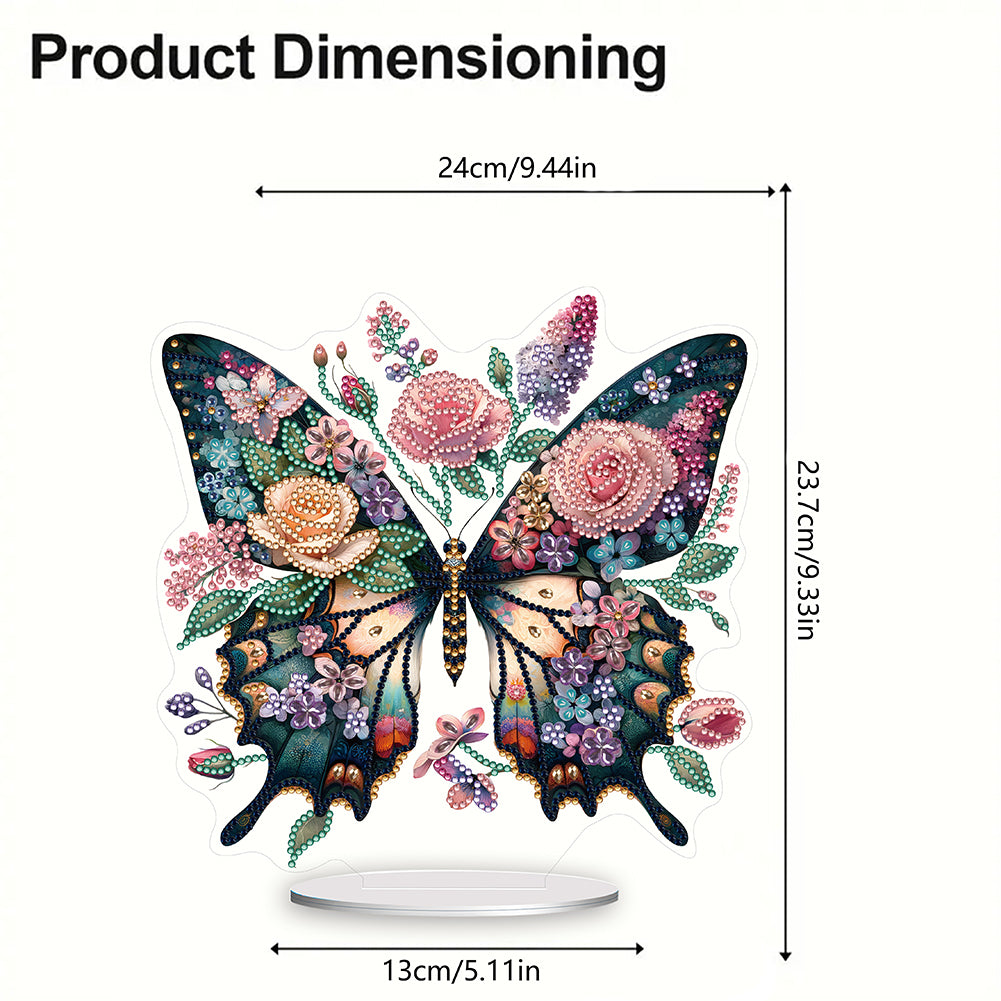 Butterfly Diamond Painting Desktop Ornaments for Home Office Desktop Decor