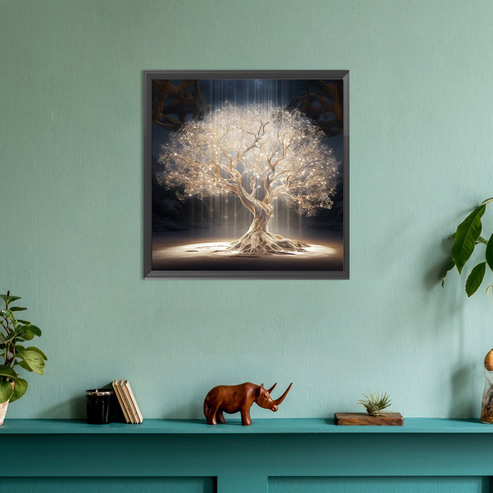 Diamond Painting - Full Round - life Tree (30*30CM)