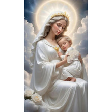 Load image into Gallery viewer, Diamond Painting - Full Round - Our Lady of Angels (40*70CM)