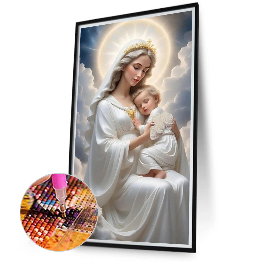 Diamond Painting - Full Round - Our Lady of Angels (40*70CM)