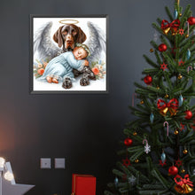 Load image into Gallery viewer, Diamond Painting - Full Round - angel child (40*40CM)