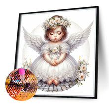 Load image into Gallery viewer, Diamond Painting - Full Round - angel child (40*40CM)