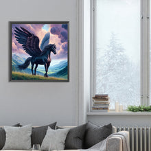 Load image into Gallery viewer, Diamond Painting - Full Round - angel horse (30*30CM)